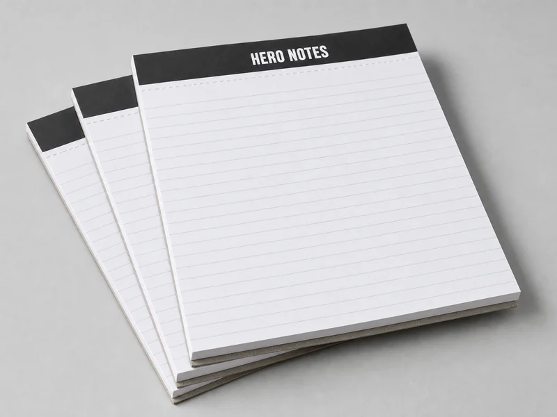 Bulk exam pads manufactured by Hero Notes, Lahore